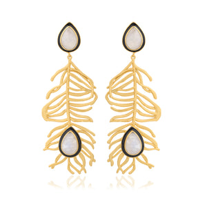 Peacock Earrings - Boheme Sg